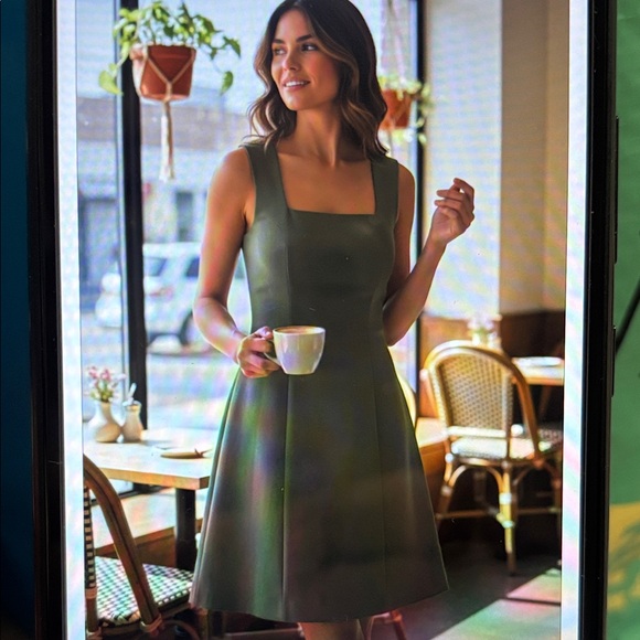 Meshki Dresses & Skirts - Meshki Olive Green Mini Dress